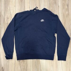 Nike Men's Dark Blue Crewneck Sweater